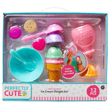 Perfectly Cute Ice Cream Delight 12pc Set In 2020 Play Food Ice Cream Kitchen Gift