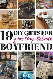diy gifts for long distance boyfriend