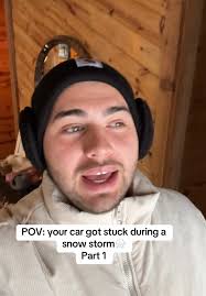 How to Handle a Stuck Car During a Snowstorm