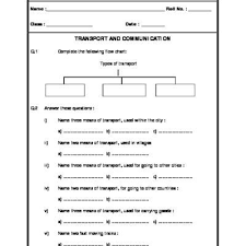 Worksheet Of Transportation And Communication Transportation And Communication Transportation And Communication General Awareness Transportation Worksheet Science Worksheets Worksheets