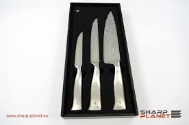 Wmf Damasteel 3 Piece Knife Set Wmf Knife Sets Kitchen Knives