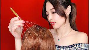 Hair brushing, head massage, and no talking. Asmr Realistic Scalp Massage And Hair Brushing Youtube