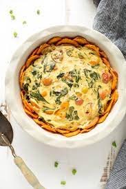 Easy Vegan Veggie Quiche With Sweet Potato Crust Nutritional Foodie Recipe Veggie Quiche Recipes Vegetarian Quiche Recipes Veggie Quiche