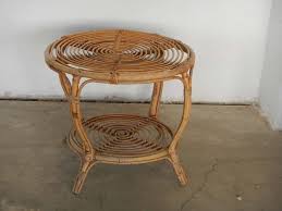 Crosley palm harbor 23 square patio coffee table in brown. Vintage Italian Rattan Wicker Coffee Table For Sale At Pamono