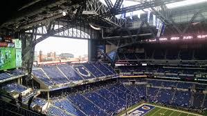 Lucas Oil Stadium Loge Level Endzone Football Seating