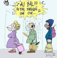 A L Heure Des Masques Graindesel Com Over Blog Com Blague Meilleur Blague Dessin Humoristique