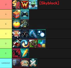 This is kinda a bad tier list, since it doesnt include any pvp disabled servers. Personal Tier List Of Mainstream Hypixel Minigames Hypixel Minecraft Server And Maps