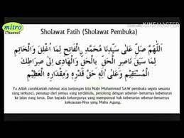 Suara Merdu Sholawat Fatih Youtube Youtube Math Math Equations