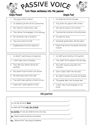 A cup of coffee is drunk by daddy everyday. Passive Voice Simlpe Present And Simple Past Pdf