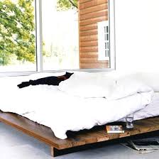 Low To The Ground Bed Frame Floor Bed Frame Low Bed Frame Diy Bed