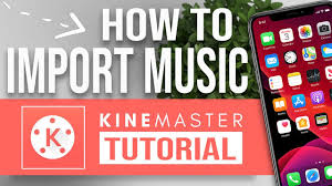 How To Import Music Kinemaster Tutorial On Iphone 2020 Youtube