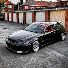 The Black One Ek Hatchback Jdm All Day Honda Civic Hatchback Honda Civic Civic Hatchback