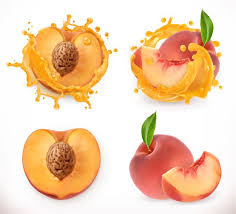 Vecteur De Jus Et Splash Peach Jus Peche Splash Vectors Peach Juice Fruit Fresh Fruit