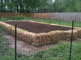 Project Straw Bale Raised Garden Bed A Gardener S Notebook Vegetable Garden Raised Beds Garden Beds Raised Garden Beds
