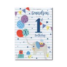 Great savings & free delivery / collection on many items. 1st Birthday Grandson Card Cardzone