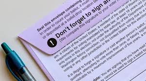 A row of dates on a calendar. Here S What You Need To Know About The Signature On Your Ballot Abc10 Com