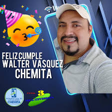 Hoy queremos felicitar a Walter Vásquez “Chemita” por estar de cumpleaños ,  de parte de todo el staff de producciones Multivision le deseamos que se la  pase de lo mejor 🥳🥳🥳