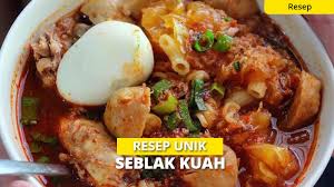 Seblak adalah jajanan khas bandung yang ada hampir di semua kota. 10 Resep Seblak Kuah Super Pedas Enak Praktis