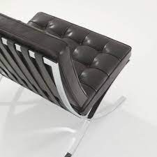 Leather, foam filling, stainless steel manufacturer: Barcelona Relax Chair Knoll International Quick Ship Venezia Cognac Ohne Knoll 250 Lcr Venezia 06 Ohne