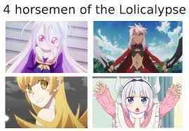 The lolicalypse is coming, run into your shelter : r/Animemes
