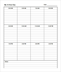 How do they impact your life, your family and your schedule? 11 Hour Shift Schedule Template 11 Free Word Excel Pdf Format Download Free Premium Templates