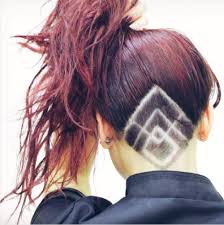This undercut is quite thin around the neck and it can be hidden by the hair once it's left down. 40 Undercut Hairstyles For Women Herinterest Com