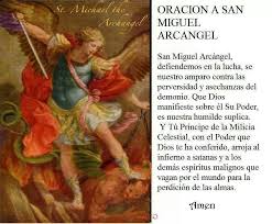 San Miguel Arcangel Oracion De San Miguel San Miguel Arcangel Oracion San Miguel Arcangel