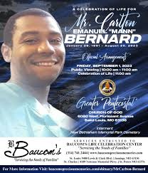 Obituary for Mr. Carlton Emanuel ("Mann") Bernard