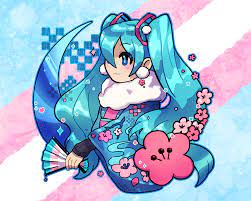 Holographic Miku Trans Pride Sticker In 2021 Trans Pride Art Miku Pride Stickers