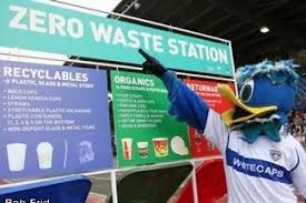 They Got A Mascot For This Zw Station Recycling Is Winning Strategy For Whitecaps The Vancouver Observer Waste Management Recycling Recycling Strategies