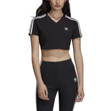 Check spelling or type a new query. Adidas T Shirt Cropped Schwarz Weiss Lemonurban Com