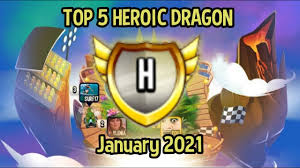 These dragons are extremely powerful and useful in dragon city battles. Top 5 Heroic Dragon January 2021 Youtube