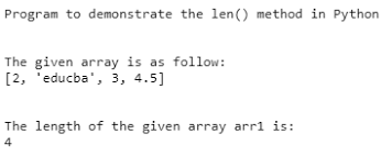Test_length_multiple_words (main.lengthtestcase) traceback (most recent call last): Python Array Length Working Of Len In Python With Examples