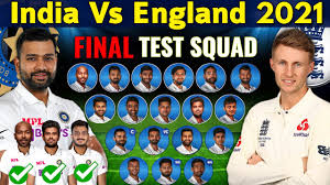 England opted to bowl first after winning the toss. India Vs England Test Series 2021 Team India Final Test Squad Vs England 2021 Ind Vs Eng 2021 Youtube