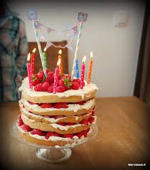 Layer Cake Fraises Chantilly Recette Recette De Gateau D Anniversaire Recettes De Cuisine Recette
