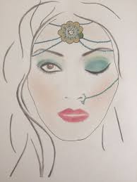 Asian Bridal Face Chart Asian Bridal Face Charts Asian