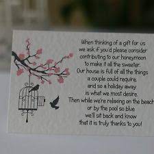 How To Ask For Money Instead Of Wedding Gifts Google Search Wedding Gift Poem Wedding Honeymoon Fund Honeymoon Fund