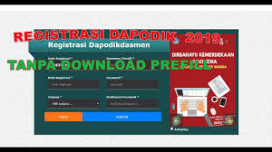 Cek di folder file prefill yang sudah anda download tadi (biarkan nama file apa adanya, jangan di ubah nama / rename), lalu pindahkan file tersebut di nama folder prefill_dapodik yang ada di drive c. Registrasi Aplikasi Dapodik 2019 Tanpa Download Generate Prefill Registrasi Online Youtube