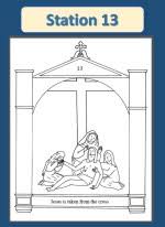 Stations of the cross coloring pages (drawn2bcreative.com) filed under: Stations Of The Cross Coloring Pages Drawn2bcreative