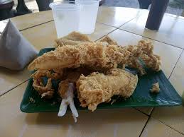 Lame dok kene pok nong, kite erek pok nong mari dumoh. Tertunailah Hasrat Di Hati Warung Pok Nong Celup Tepung Sedap