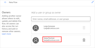 'i also can', doesn't sound natural. Learn How To Share A Cloud Flow With Other Users Power Automate Microsoft Docs