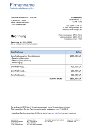 Damit eine nach § 19 ustg gestellte rechnung vollständig ist, muss ein entsprechender vermerk über die nutzung der kleinunternehmerregelung ergänzt werden. Kleinunternehmer Rechnung Rechnungsvorlagen Fur Kleinunternehmer