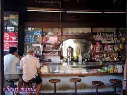 This Photo Reminds Me Of A Sari Sari Store Carinderia That Was Close To My Cousin S House In Felix Huertas Those Stools Liquor Cabinet Sari Sari Store Decor