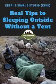 We did not find results for: Tips For Sleeping Outside Without A Tent Field Craft Guide Survival Life Survival Skills Wilderness Survival