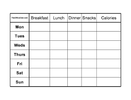 The table can be useful if you want to exchange a food with. 40 Simple Food Diary Templates Food Log Examples