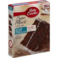 Cake mix cookies chocolate, chocolate and more. Betty Crocker Super Moist Cake Mix Butter Recipe Chocolate 15 25 Oz Box Cake Cupcake Mix Fishers Foods