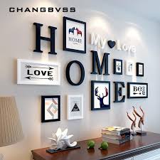 Men S Women S Home Collection 7 16 Pieces Home Design Wedding Love Family Photo Frame Set European Home Decor Photo Frame Wall Frames On Wall