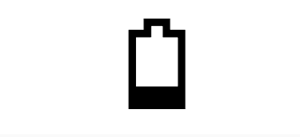 This Low Battery Icon Has Android Kitkat Style If You Use The Icons For Android Apps We Recommend Using Our Latest M Battery Icon Android Battery Low Battery