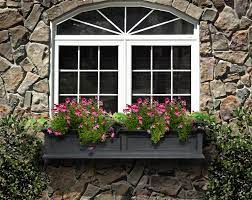 Small window box with large sweet potato vine: Fairfield 5 Ft Black Raised Panel Window Planter Box Walmart Com Walmart Com