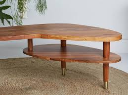 With thoughtfully placed decorative pieces. 50s Style Kidney Bean Coffee Table What S New At Kithe Kithe